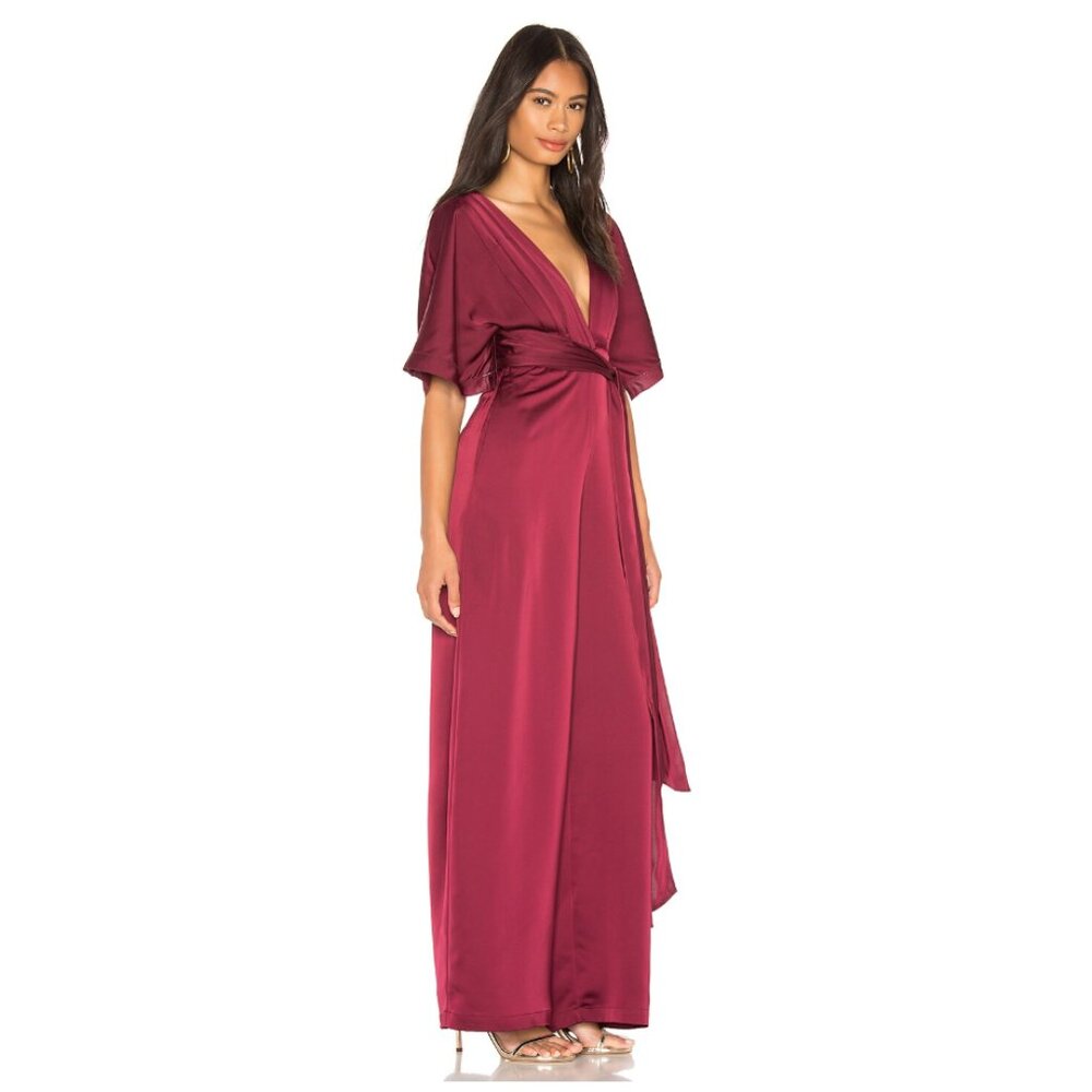 NICHOLAS Burgundy Jumpsuit